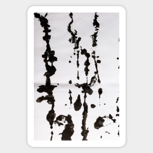 Black Ink Splatter - Alternative III Sticker